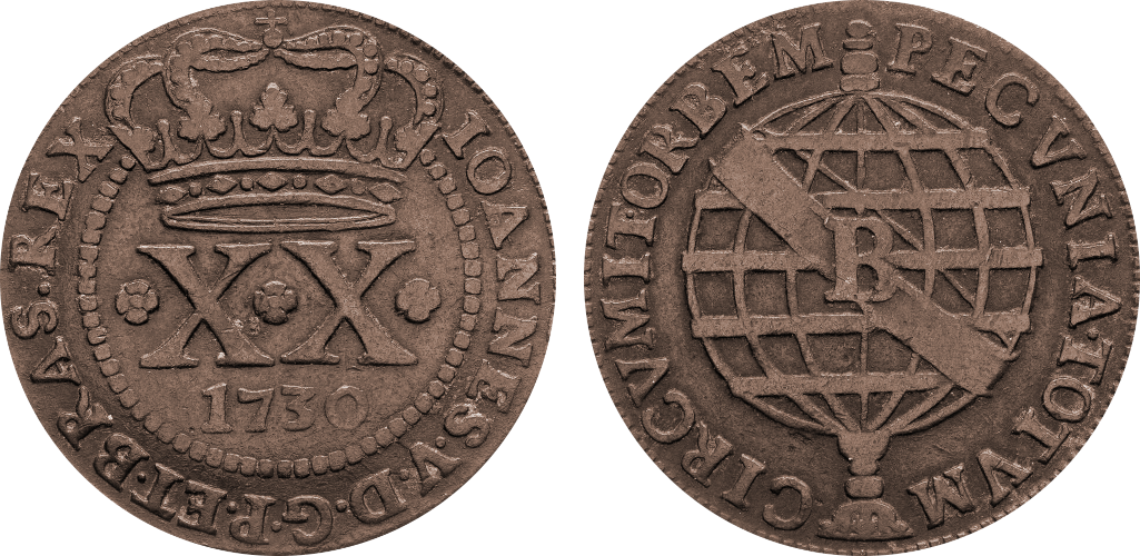 Imagem da data 1730 - 50 pérolas BRAS - PECVNIA