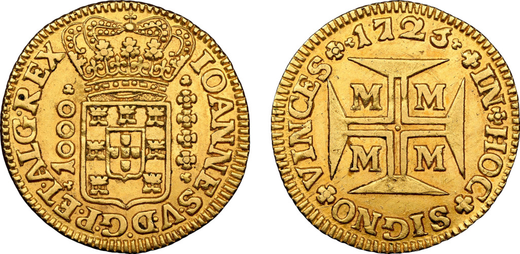 D. João V 1000 Réis