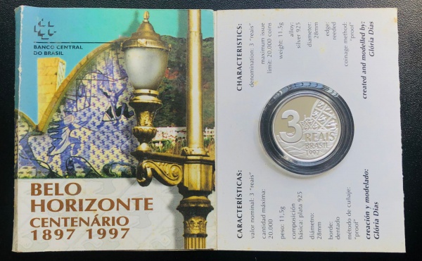 Variante Cartela Original 3 Reais 