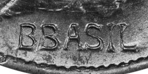 Variante BBASIL 500 Réis 