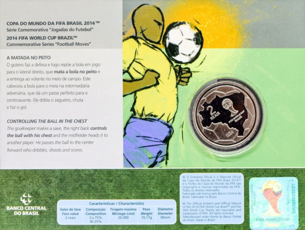 Variante Cartela Original 2 Reais 