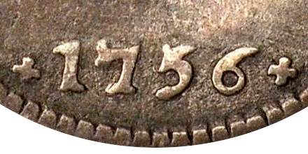 Variante 1756 150 Réis D. José I