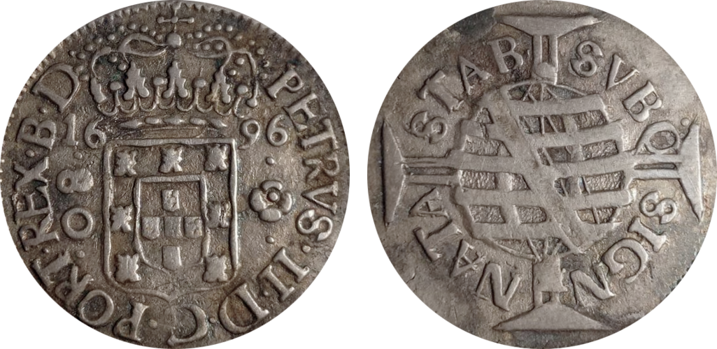 Imagem da data 1696 - D • G • PORT • REX • B • D