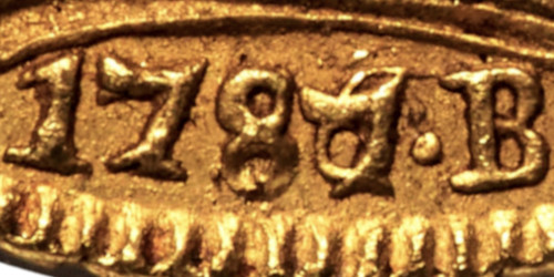 Variante 1787/6 6400 Réis Maria I