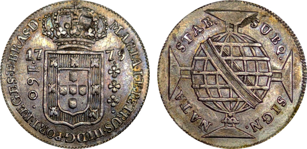 Maria I/ Pedro III 160 Réis