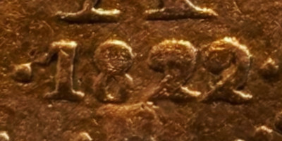 Variante 1822/0 10 Réis D. João VI