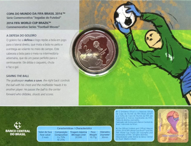 Variante Cartela Original 2 Reais  