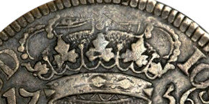 Variante 1756 Coroa com Forro 640 Réis D. José I