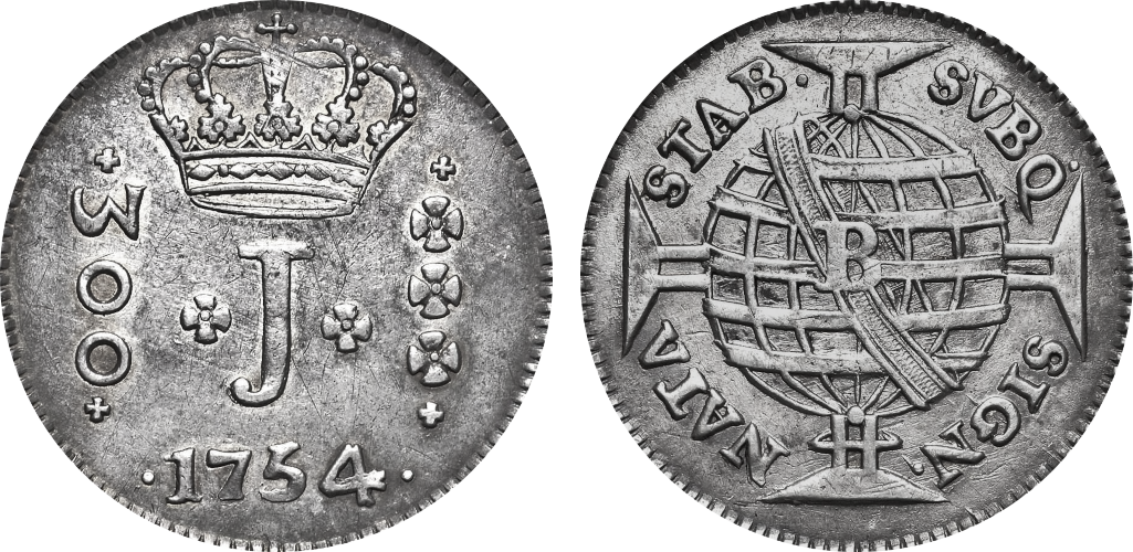 Imagem da data 1754 - Coroa sem pedículos.