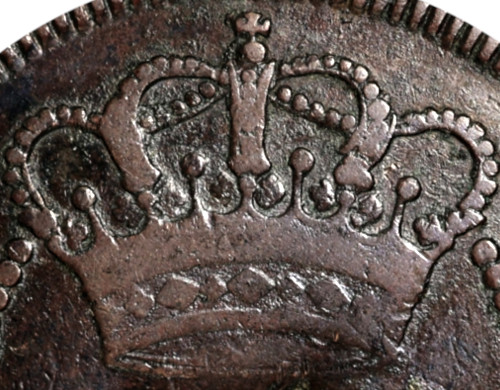 Variante 1790 Coroa Escassa 40 Réis D. Maria I