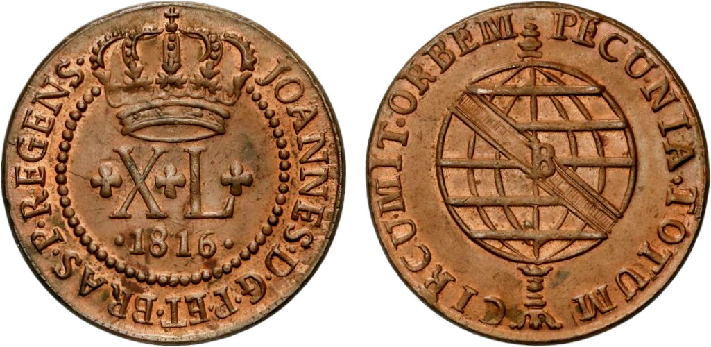 D. João PR 40 Réis