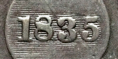 Variante 1835 10 Réis 