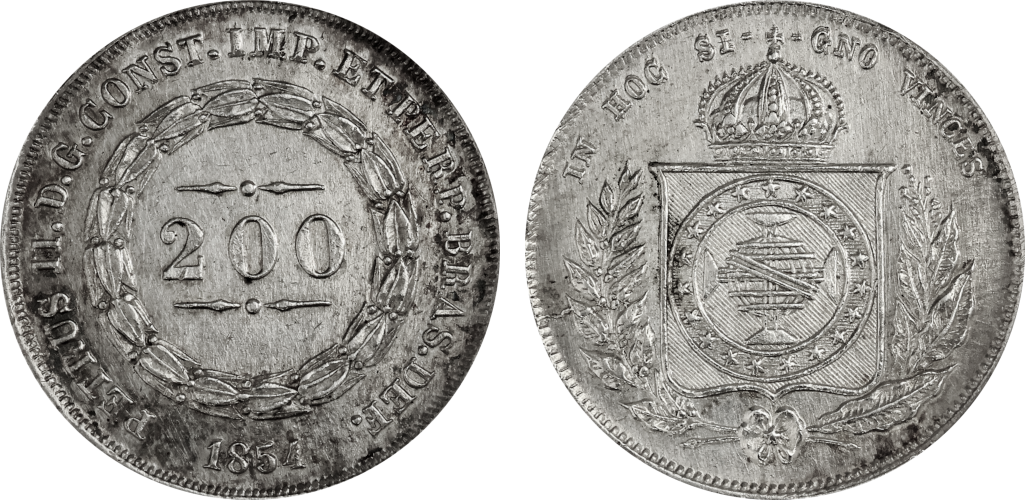 Imagem da data 1854 - Coroa de chamas.