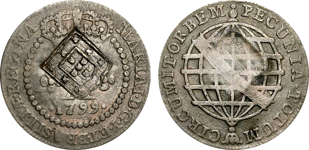 D. João Príncipe Regente Carimbo de Escudete