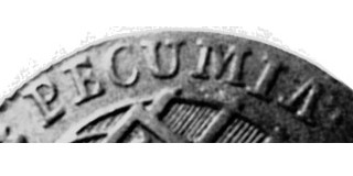 Variante 1822 PECUMIA 20 Réis D. João VI