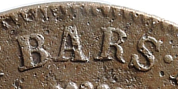 Variante 1814 BARS 20 Réis D. João PR