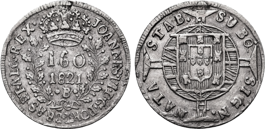 Imagem da data 1821 - Reverso da Bahia.