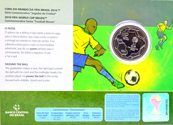 Variante Cartela Original 2 Reais 