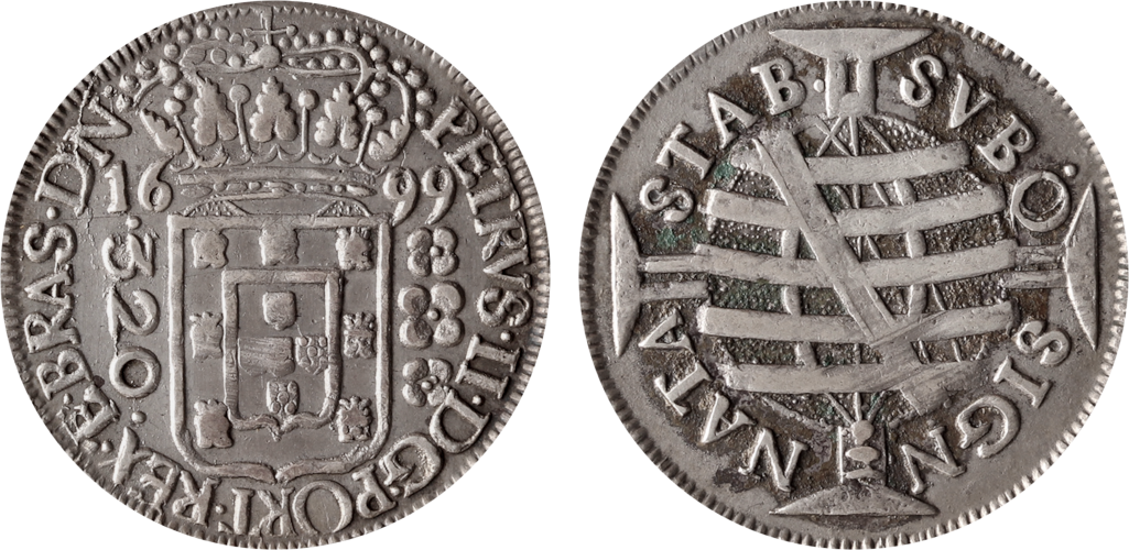 Imagem da data 1699 - Florões sem pontos