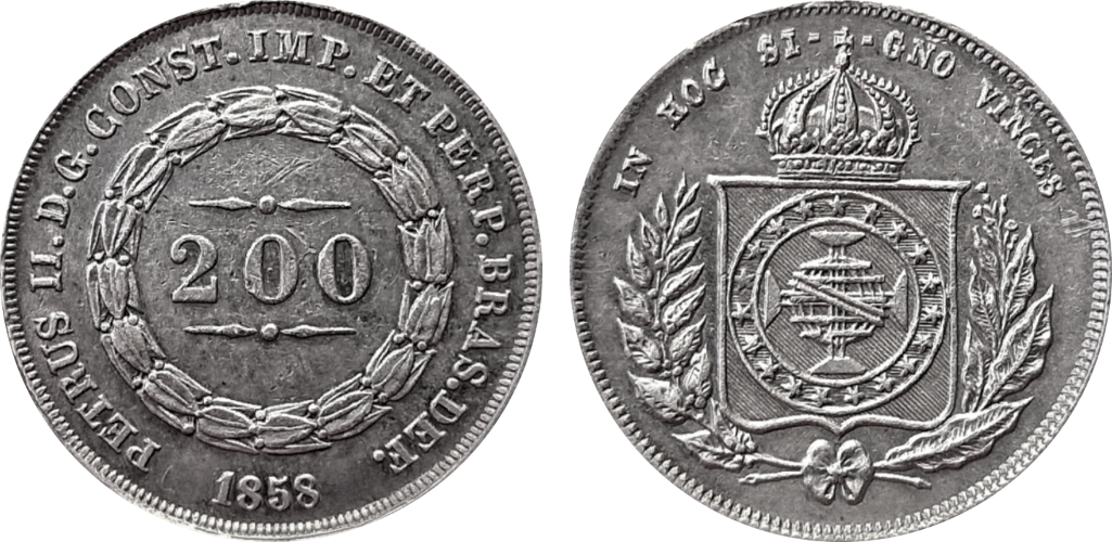 Imagem da data 1858 - Coroa de chamas.