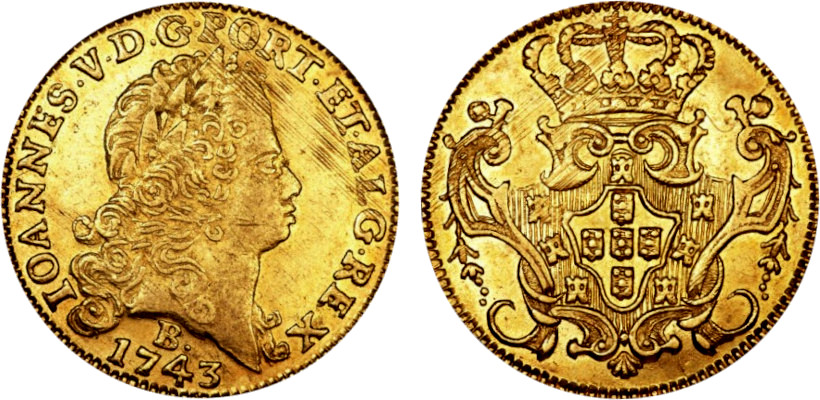 D. João V 1600 Réis