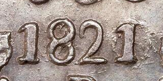 Variante 1821/0 960 Réis D. João VI