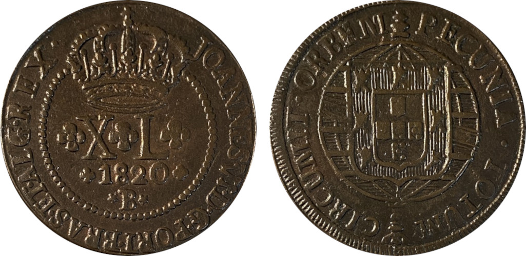 D. João VI 40 Réis