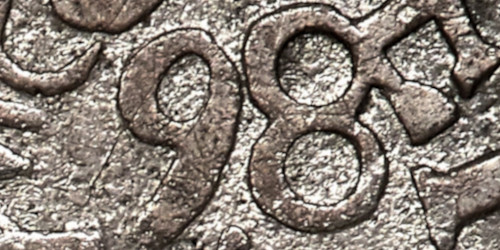 Variante 1698 320 Réis D. Pedro II