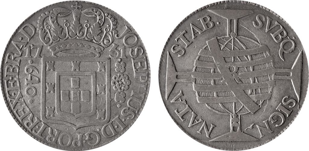 Imagem da data 1751 - PORT • REX • E • BRA • D •