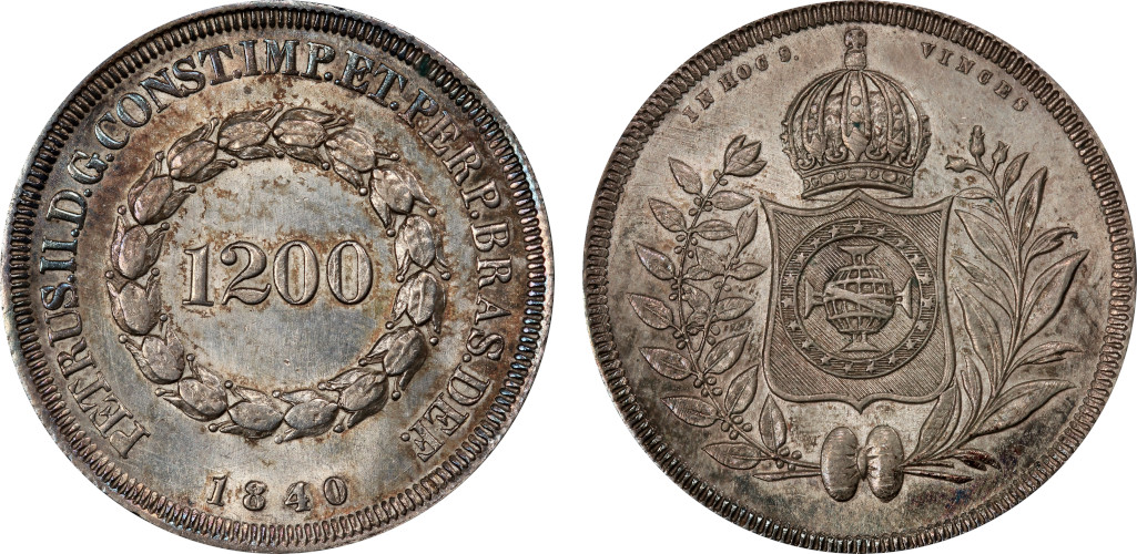D. Pedro II 1200 Réis