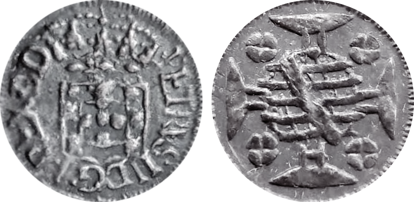 Imagem da data Sem Data – Escudo não ladeado por pontos.