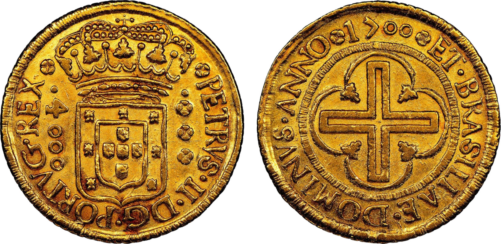 D. Pedro II 4000 Réis