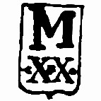 Variante Tipo 13 20 Réis D. Pedro II