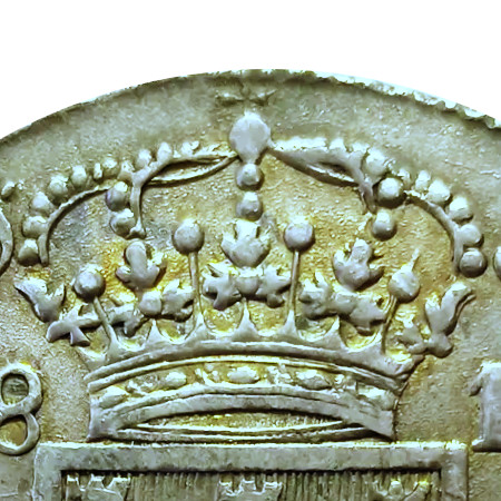 Variante 1813 Frontal sem Arcos 960 Réis D. João PR