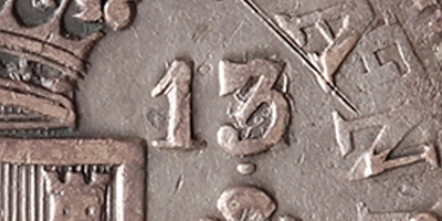 Variante 1813/2 960 Réis D. João PR