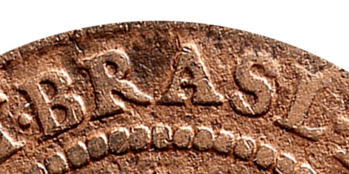 Variante 1731 BRASL 20 Réis D. João V