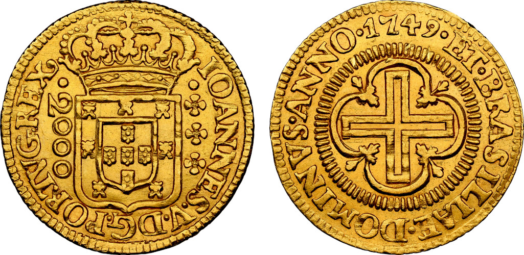 D. João V 2000 Réis