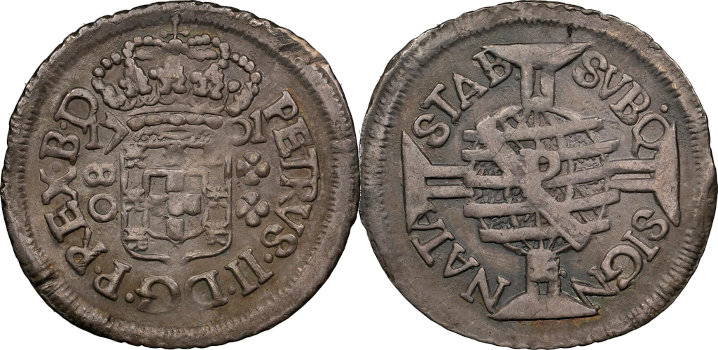 Imagem da data 1701 - P REX B D - 2 florões