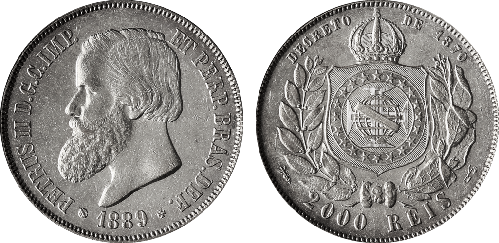 Imagem da data 1889 - Ramo de café solto.