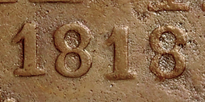 Variante 1818/7 20 Réis D. João PR