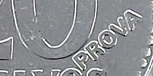 Prova 1986 Prova 20 Centavos 