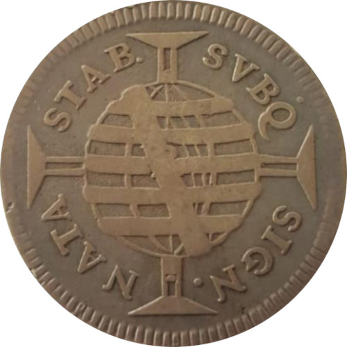 Variante 1748 Zodíaco Reto 320 Réis D. João V