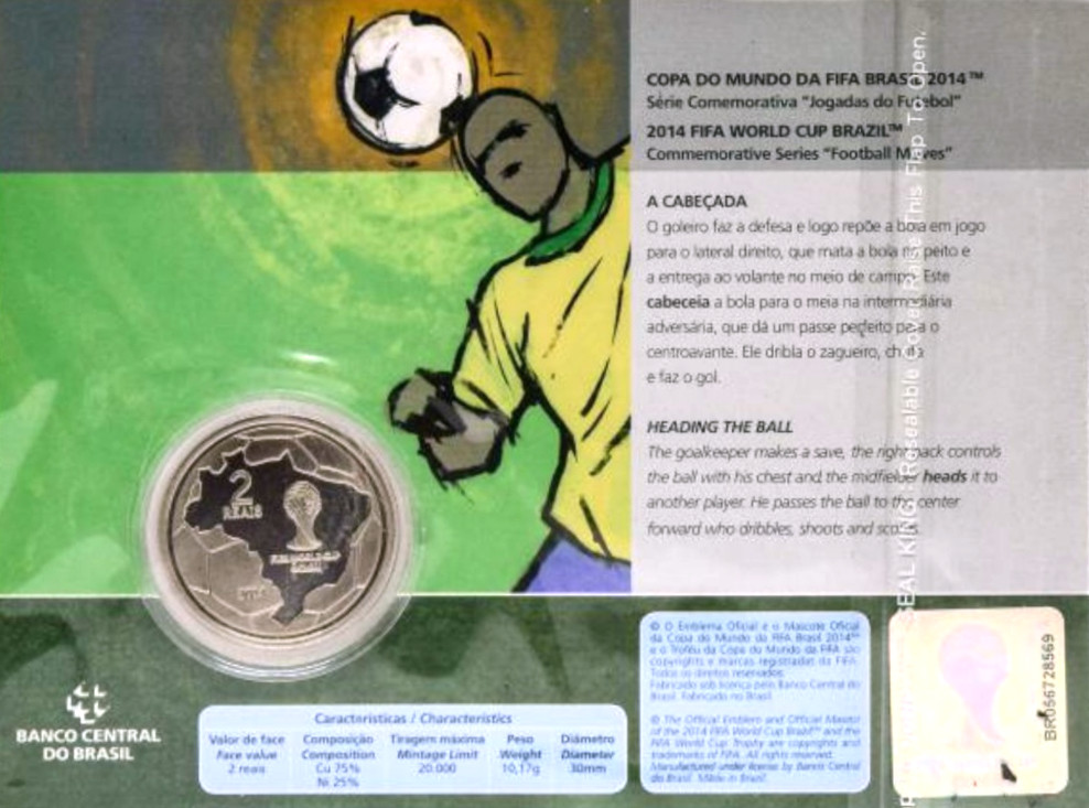 Variante Cartela Original 2 Reais 