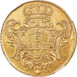 Variante Escudo Itálico 3200 Réis D. João V