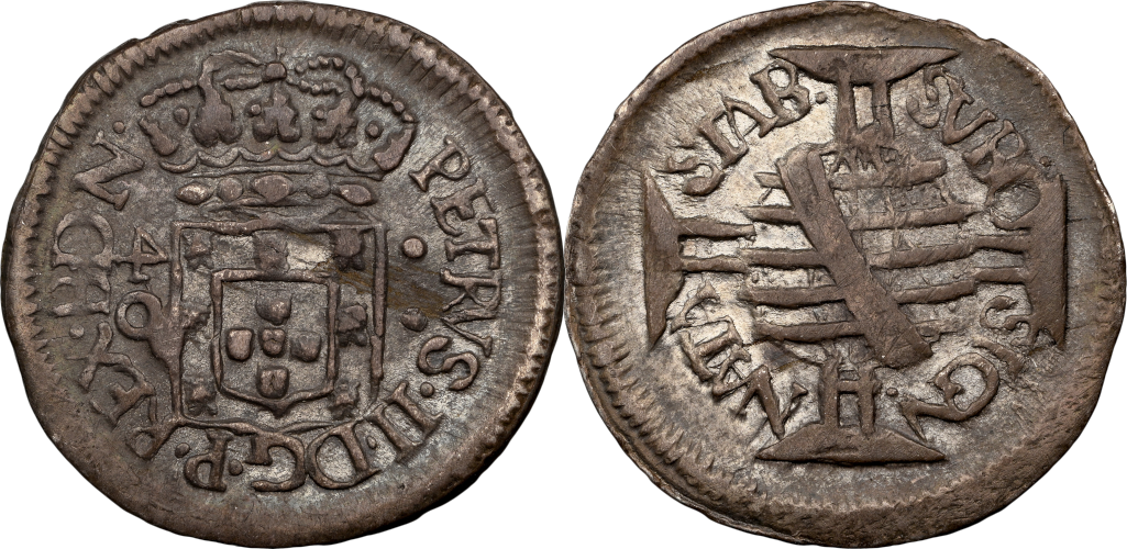 D. Pedro II 40 Réis