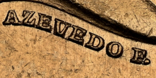 Variante 1832 AZEVEDO F. 6400 Réis D. Pedro II