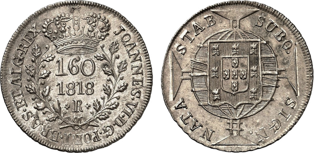 D. João VI 160 Réis