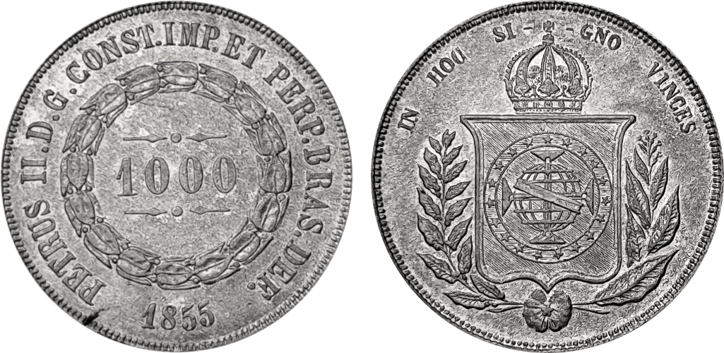 Imagem da data 1855 - Anel de estrelas solto.