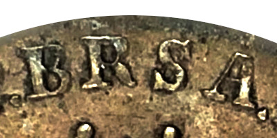 Variante 1824 BRSA 20 Réis D. Pedro I