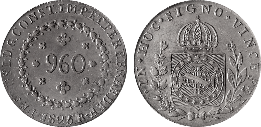 Imagem da data 1825 - 30 tulipas - Algarismos grandes.